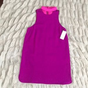 NWT Tobi bright pink high-neck dress